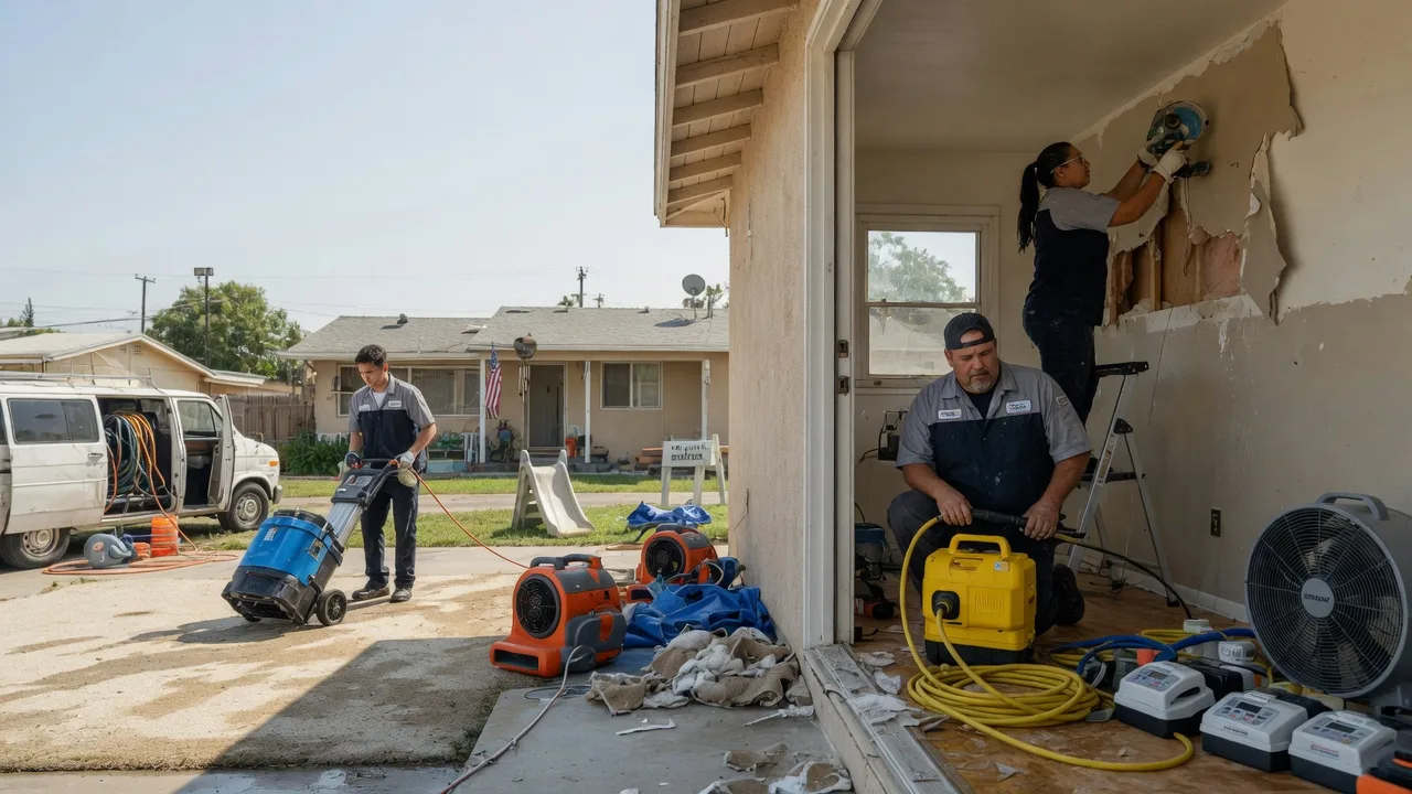 Water Damage Restoration in Farmington, CA near me